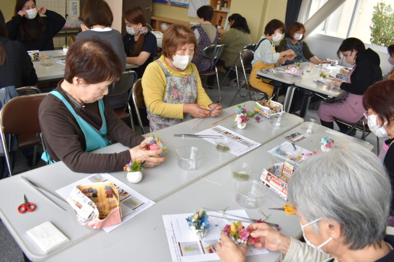 ベルカップアレンジメント講座